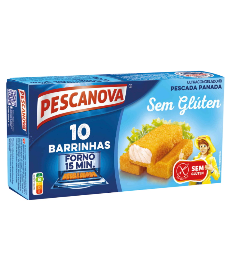 PESCANOVA BARRINHAS PESCADA S/GLUTEN 10x300gr