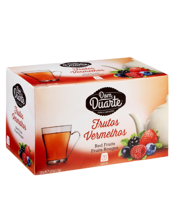 DOM DUARTE CHA FRUTOS VERMELHOS 8x20 SAQ.