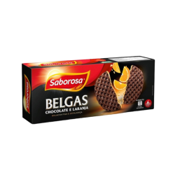 SABOROSA LARANJA COBERTA CHOCOLATE 12x205gr