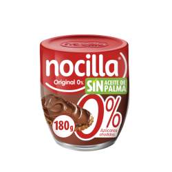 NOCILLA 0% SIN AZUCAR 12x180gr