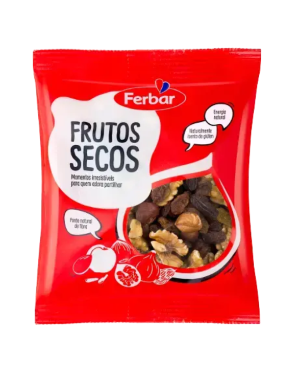 FERBAR FUSAO FRUTOS SECOS DOYPACK 12x180gr
