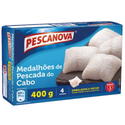 PESCANOVA MEDALHÕES PESCADA 12x400gr