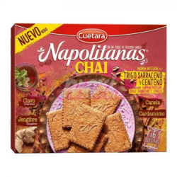 NAPOLITANAS CHAI CUETARA 10x180gr