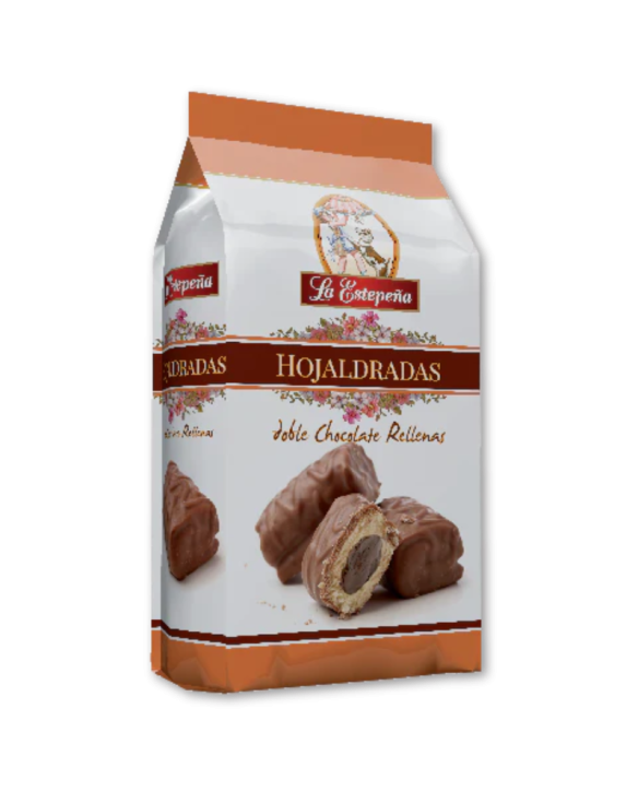 LA ESTEPEÃA HOJALDRADA DOBLE CHOCOLATE 8x310gr
