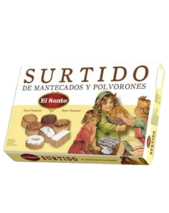 EL SANTO SURTIDO MANTECADOS Y POLVORONES 5x2100gr