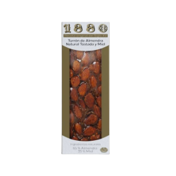 1880 TURRON ART.ALMENDRA NAT.TOSTADA Y MIEL 6x200gr