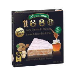 1880 TORTA TURRON ALICANTE & MIEL PREMIUM 18x100gr