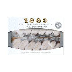 1880 POLVORONES ARTESANOS 0% AZUCARES 6x280gr