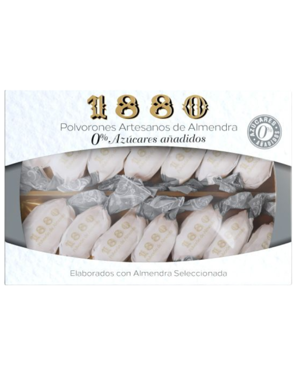 1880 POLVORONES ARTESANOS 0% AZUCARES 6x280gr