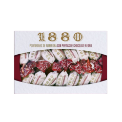 1880 POLVORONES C.PEPITAS CHOCOLATE NEGRO 6x310gr