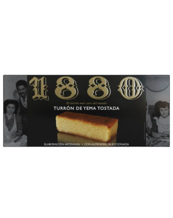 1880 TURRON DE YEMA TOSTADA 12x250gr