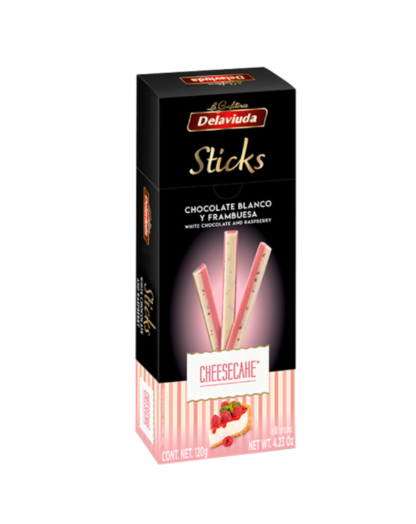 DELAVIUDA STICKS CHEESCAKE 12x120gr