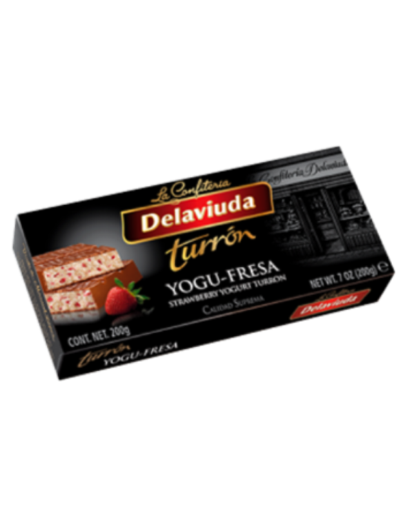 DELAVIUDA TURRON YOGU-FRESA 18x200gr