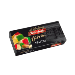 DELAVIUDA TURRON FRUTAS 12x250gr