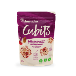 EL ALMENDRO CUBITS CHOC.BLANCO E FRAMB. 7x100gr