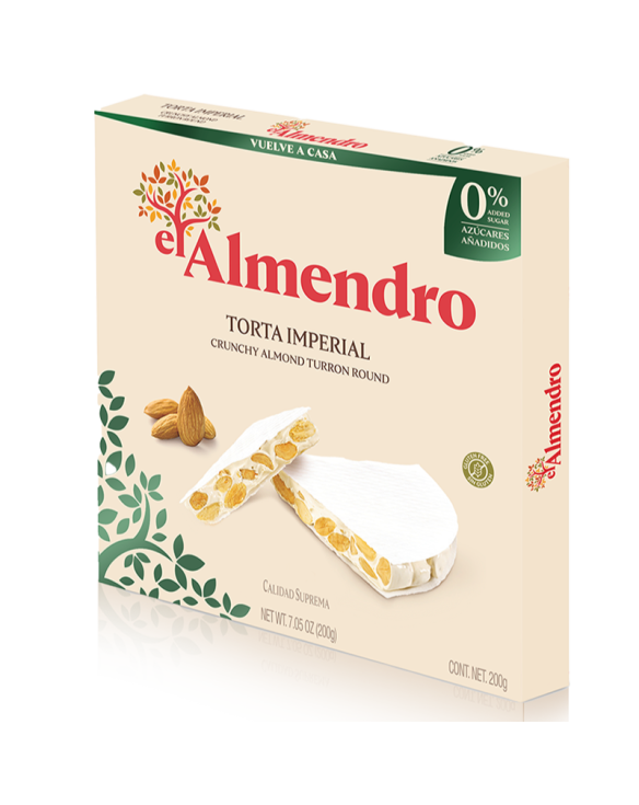 EL ALMENDRO TORTA IMPERIAL SIN AZUCAR 12x200gr