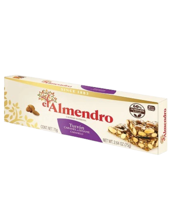 EL ALMENDRO TURRON AL CARAMELO 16x75gr