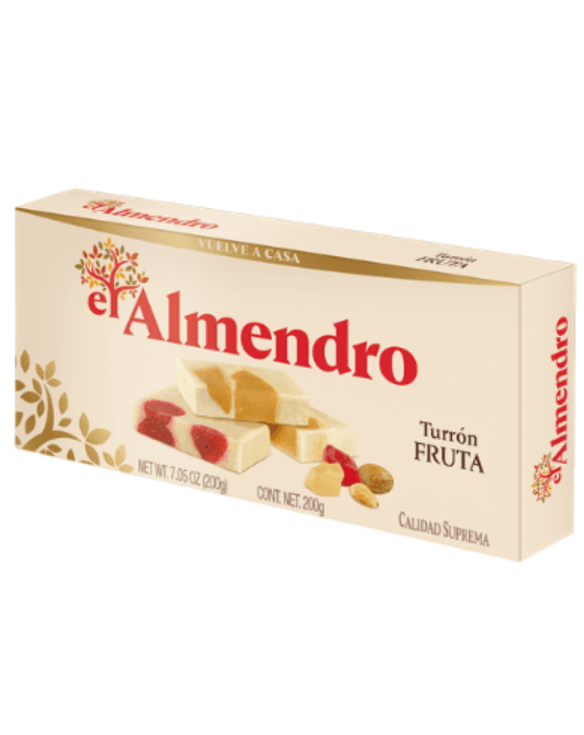 EL ALMENDRO TURRON FRUTA 12x200gr