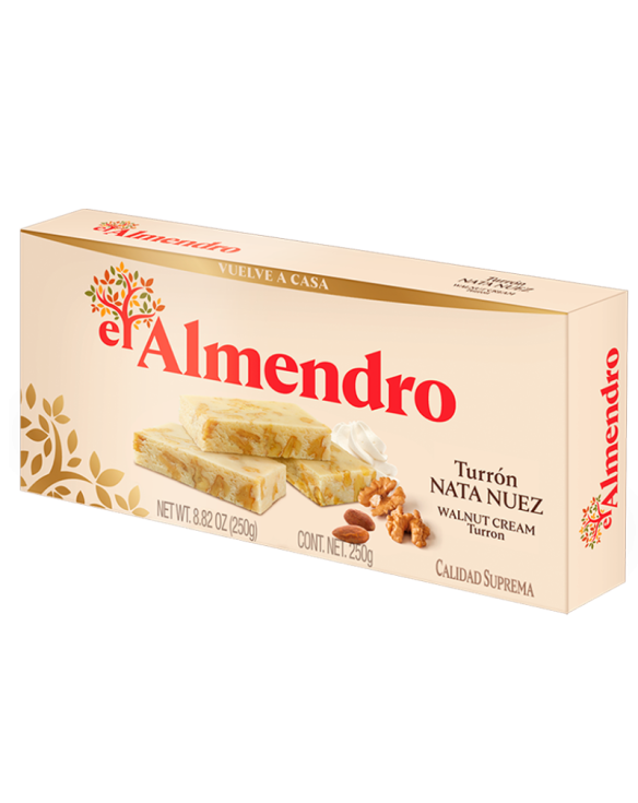 EL ALMENDRO TURRON NATA NUEZ 12x250gr