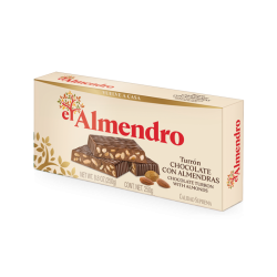 EL ALMENDRO TURRON CHOCOLATE Y ALMENDRA 15x250gr