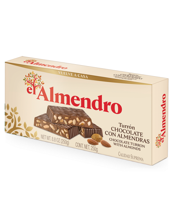 EL ALMENDRO TURRON CHOCOLATE Y ALMENDRA 15x250gr