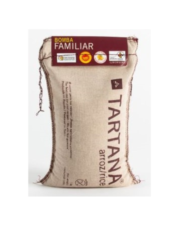 ARROZ TARTANA BOMBA VALENCIA 20x1Kg
