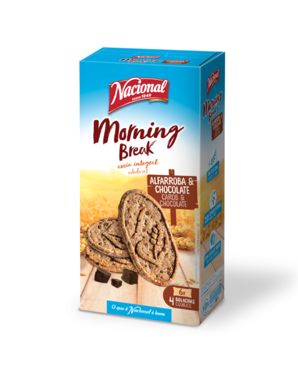 NACIONAL BOLACHA MORNING BREAK ALFA.& CHOC.10x300gr