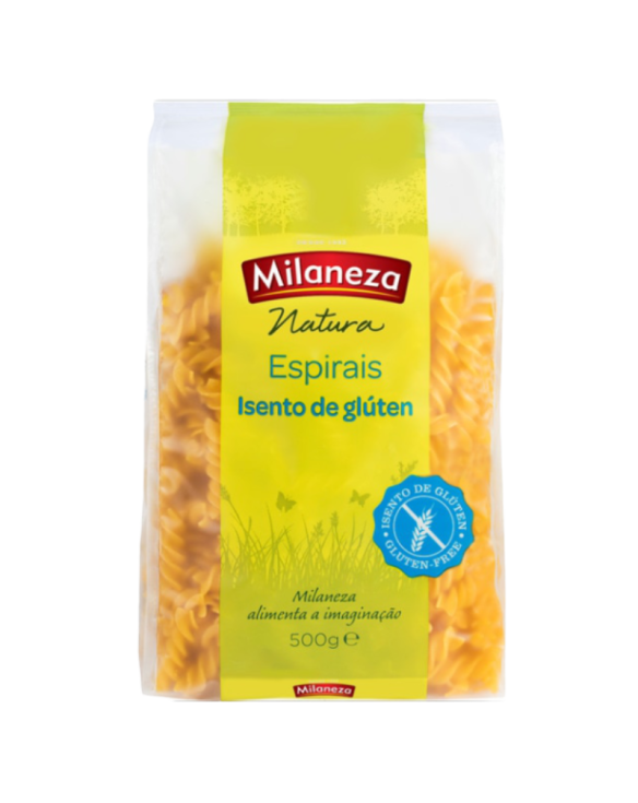 MILANEZA ESPIRAIS S/ GLUTEN 12x500gr
