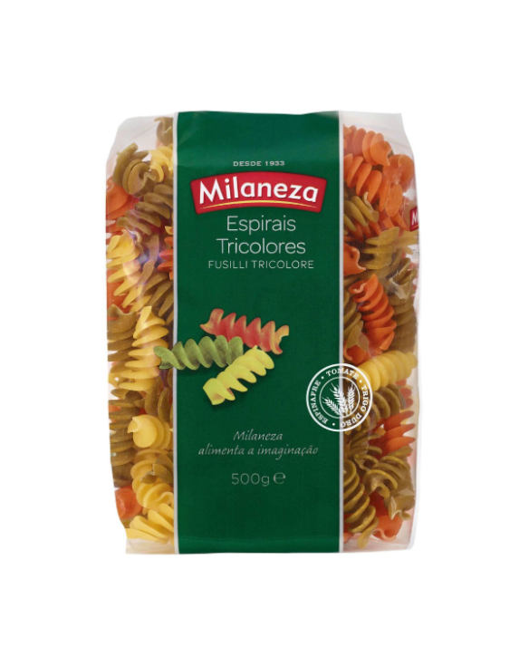 MILANEZA ESPIRAIS TRICOLOR 15x500gr