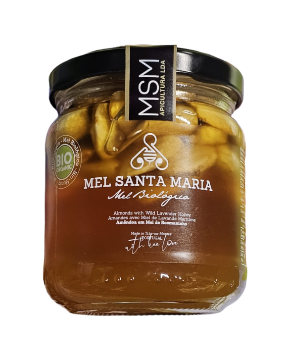 MEL SANTA MARIA BIO ROSMANINHO & AMENDOAS 12x250gr