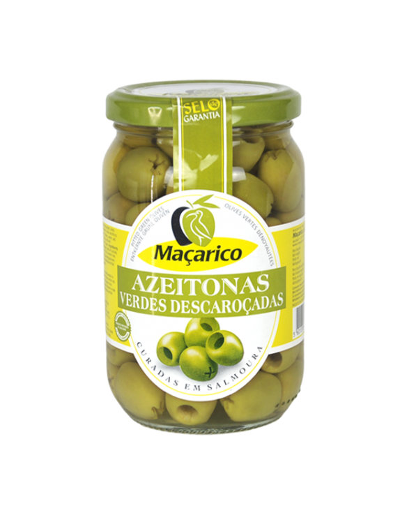 AZEITONA MACARICO VERDE DESCAR. FRASCO 12x165gr
