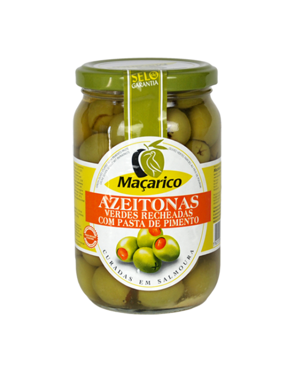 AZEITONA MACARICO VERDE RECH.PIMENTO 12x200gr