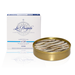 LA BRUJULA SARDINILLA ACEITE OLIVA 30/35 24x130gr