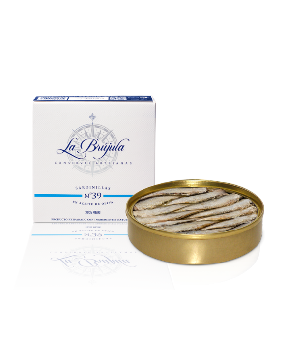 LA BRUJULA SARDINILLA ACEITE OLIVA 30/35 24x130gr