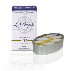 LA BRUJULA CHIPIRONES EN ACEITE OLIVA 6-8 24x120gr