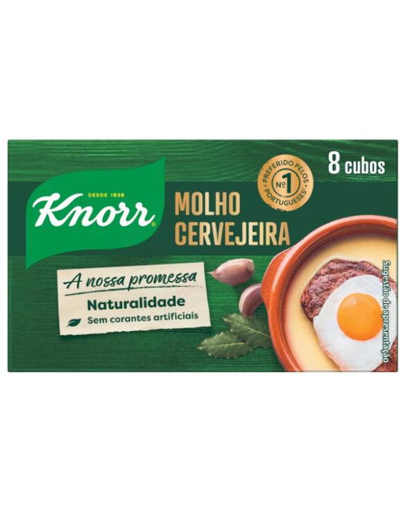 KNORR CALDO MOLHO CERVEJEIRA 24x80gr