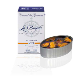 LA BRUJULA MEJILLONES ESCABECHE 12-16 24x120gr
