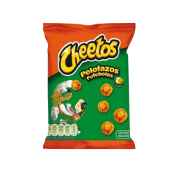 CHEETOS PELOTOZAS FUTEBOLAS S/GLUTEN 30x130gr