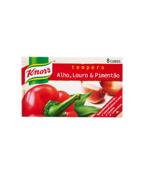 KNORR CALDO ALHO LOURO PIM. 24x72gr