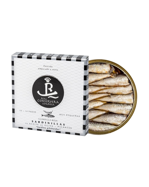 REAL CONSERVERA SARDINILLA 10/14 PICANTE 30x120gr