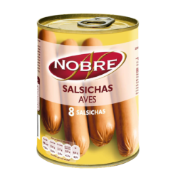 SALCHICHAS NOBRE AVES 24x200gr