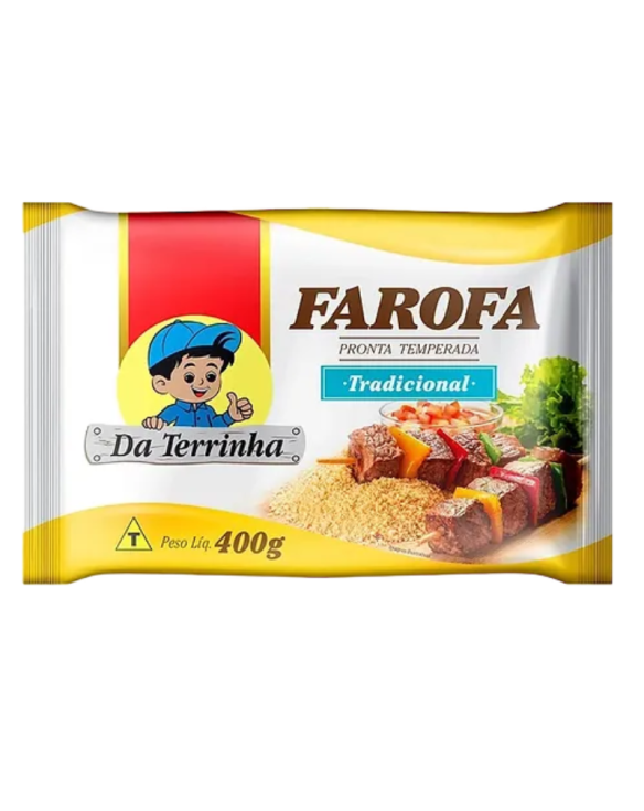 DA TERRINHA FAROFA PRONTA TRADICIONAL 20x400gr