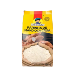 DA TERRINHA FARINHA MANDIOCA CRUA FINA 12x500gr