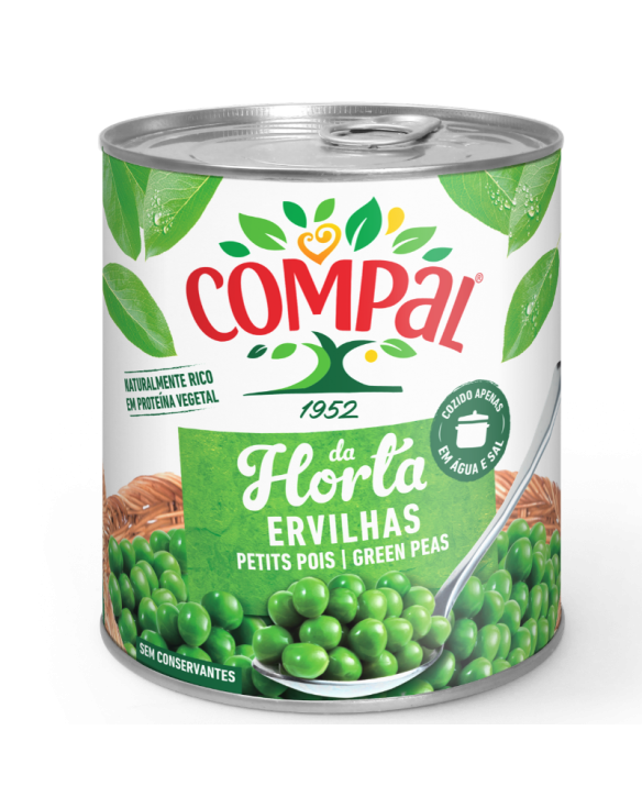 ERVILHAS COMPAL 6x845gr