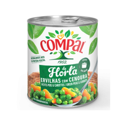 ERVILHAS COM CENOURA COMPAL 6x845gr