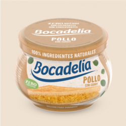 PATE POLLO CURRY BOCADELIA 10x180gr