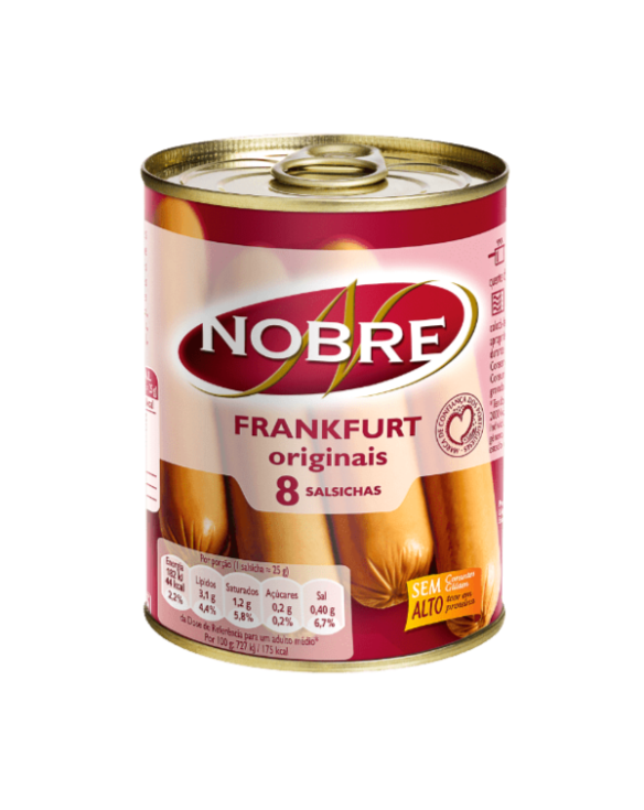 SALCHICHAS NOBRE 12x200gr