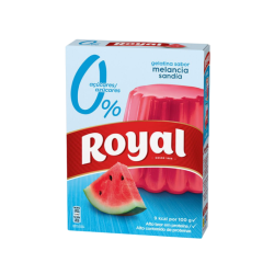 ROYAL GELATINA MELANCIA ZERO 12x31gr