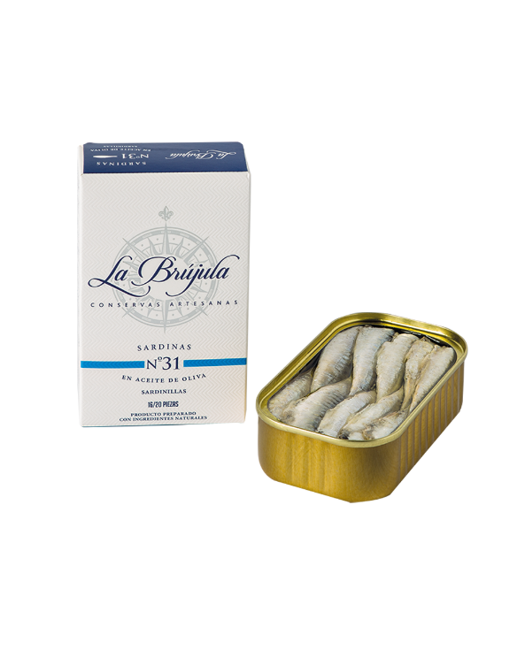 LA BRUJULA SARDINILLA ACEITE OLIVA 16/20 24x125gr