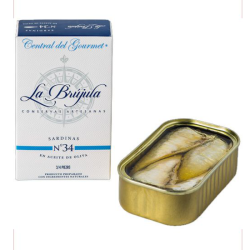 LA BRUJULA SARDINILLA ACEITE OLIVA 3/4 24x125gr